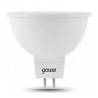 Лампа светодиодная (низковольтная) Gauss Elementary MR16 Софит GU5.3 12В 5Вт 530Лм 4100К 50х45мм картинка 